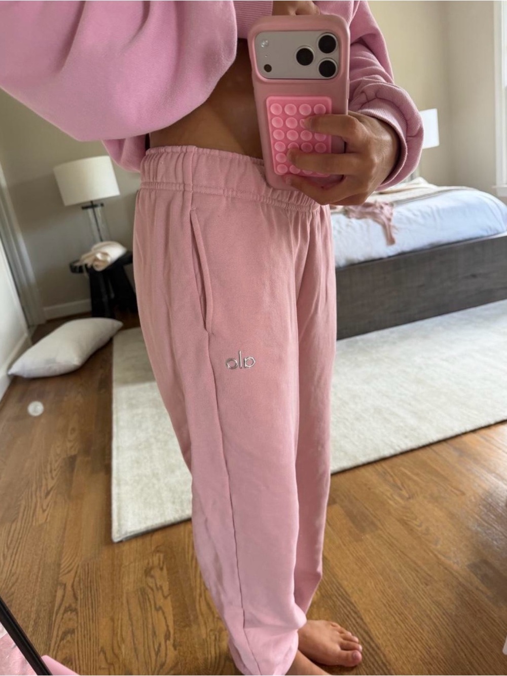 Alo Accolade Pink Sweatpants